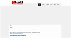Desktop Screenshot of e-lab.it