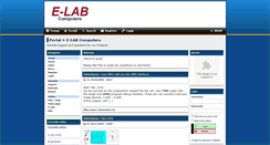 Desktop Screenshot of forum.e-lab.de